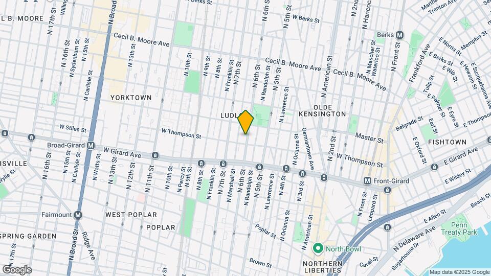 1312 N 6th St, Unit 4 Mapa y Detalles de la Ubicación