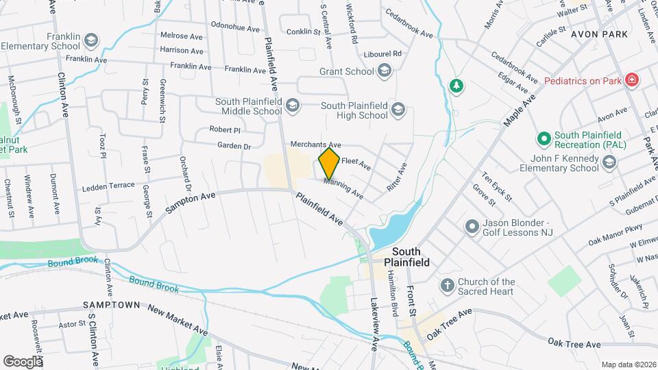 215 Manning Ave Map and Location Details