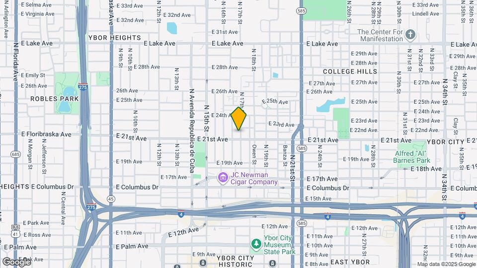 3008 N 17th St Map and Location Details