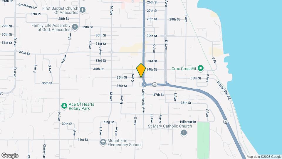 3504 Commercial Ave Map and Location Details