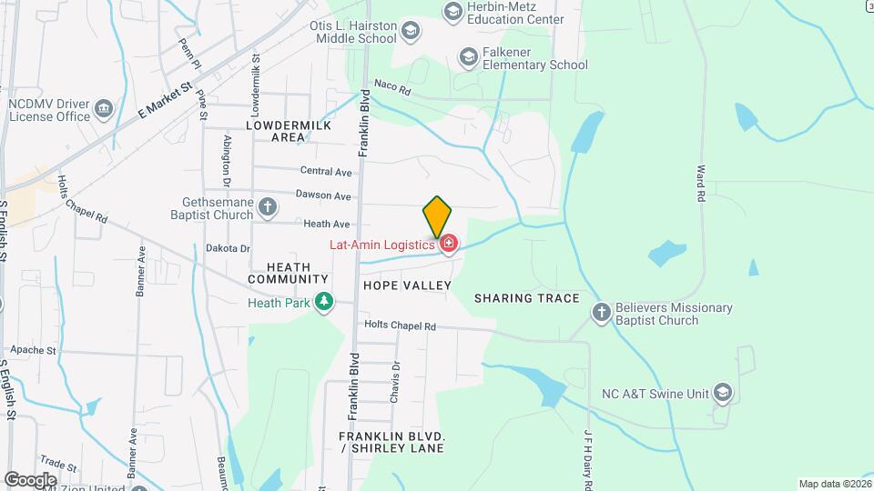 4014 Mountainridge Dr Map and Location Details