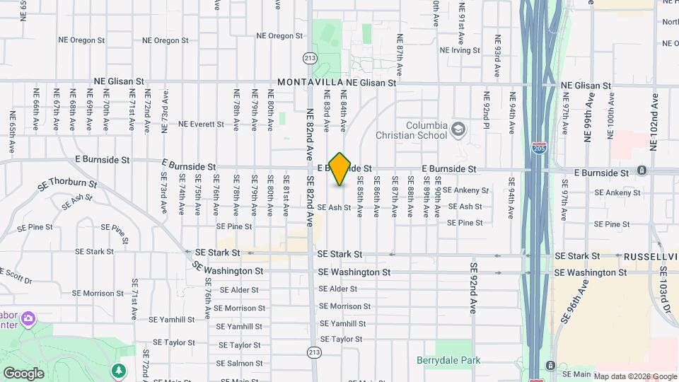 109 SE 84th Ave Map and Location Details