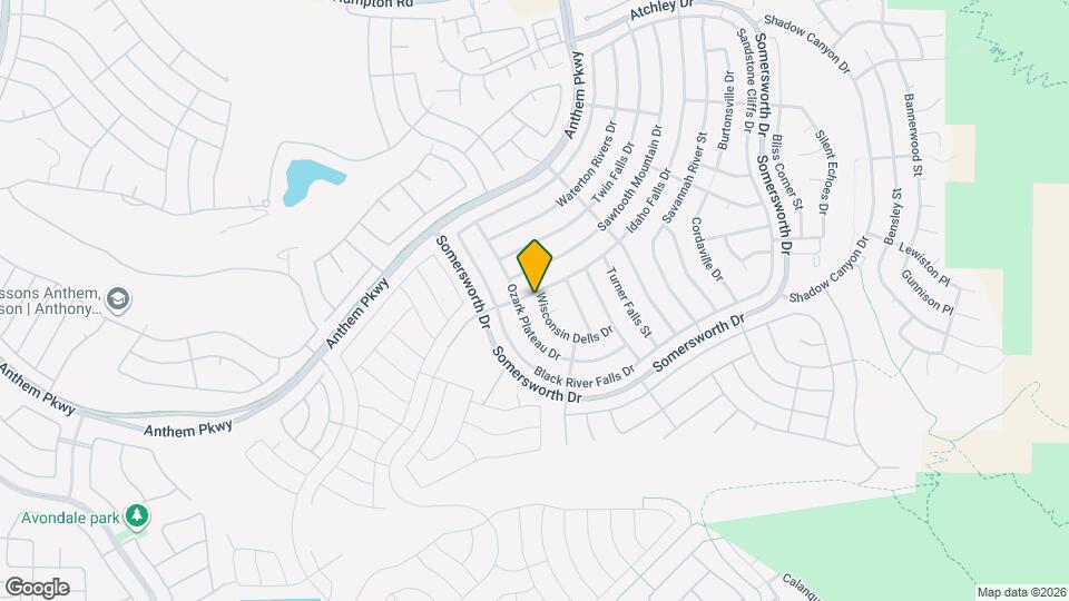 2357 Wisconsin Dells Dr Map and Location Details