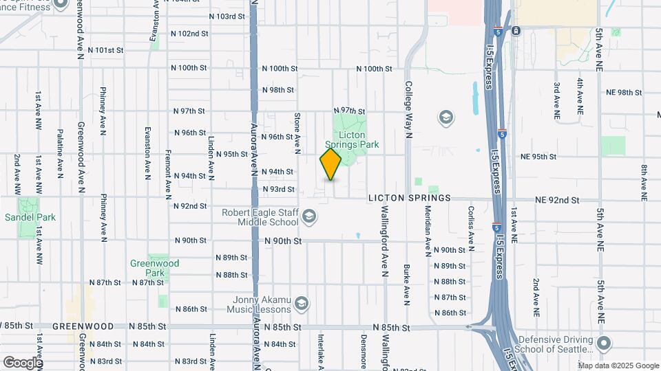 9217b Ashworth Ave N Map and Location Details