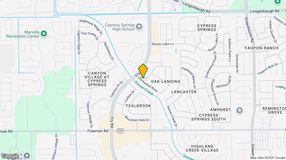 7403 Bering Landing Dr Map and Location Details