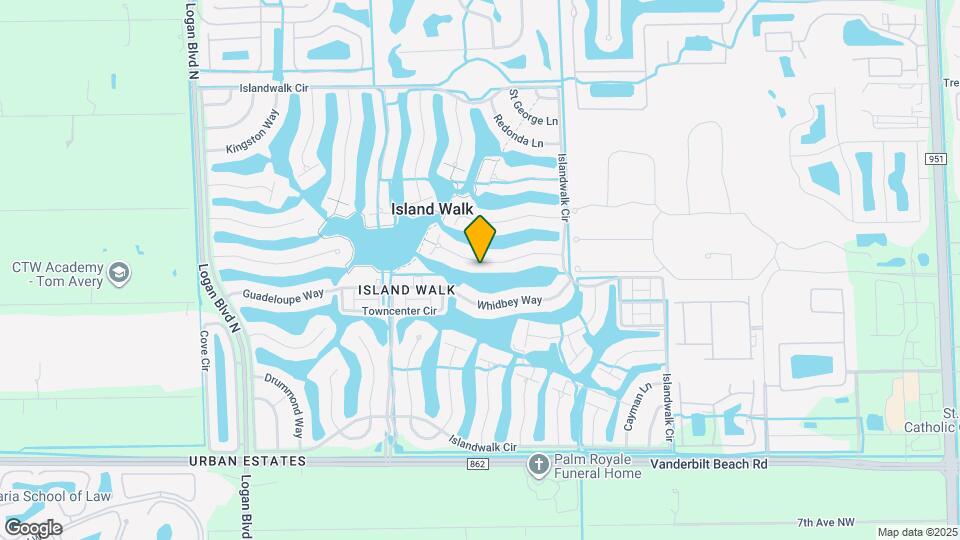 3888 Valentia Way Map and Location Details