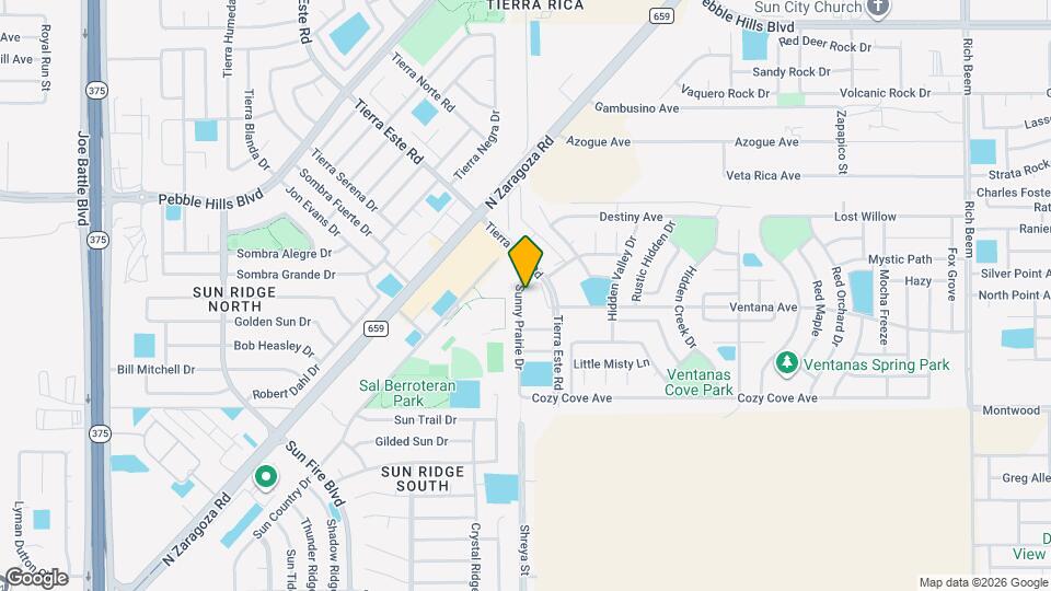 3148 Sunny Prairie Dr Map and Location Details