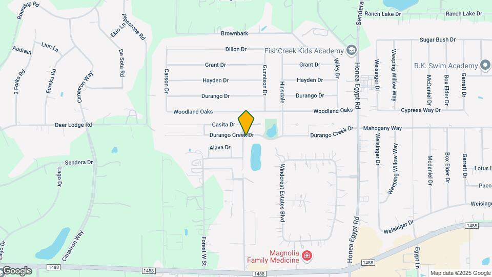 7039 Durango Creek Dr Map and Location Details