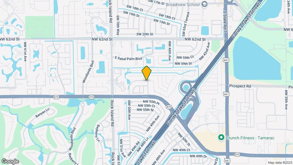 4904 NW 57th Ct Map and Location Details