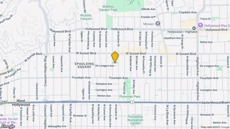 7515 De Longpre Ave Map and Location Details