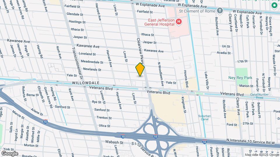 4617 Yale St Map and Location Details
