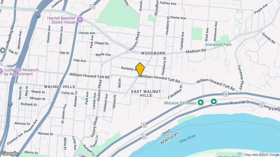 2558 Woodburn Ave Map and Location Details