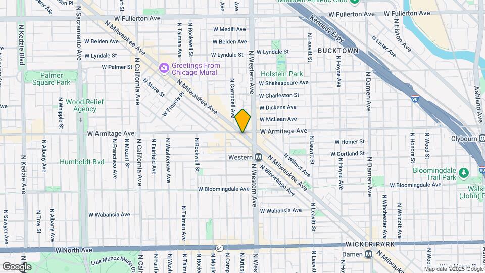 1970 N Milwaukee Ave, Unit 45 Map and Location Details