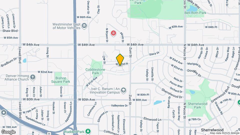 2434 W 82nd Pl Map and Location Details