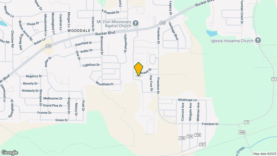 170 N Spring View Dr Map and Location Details