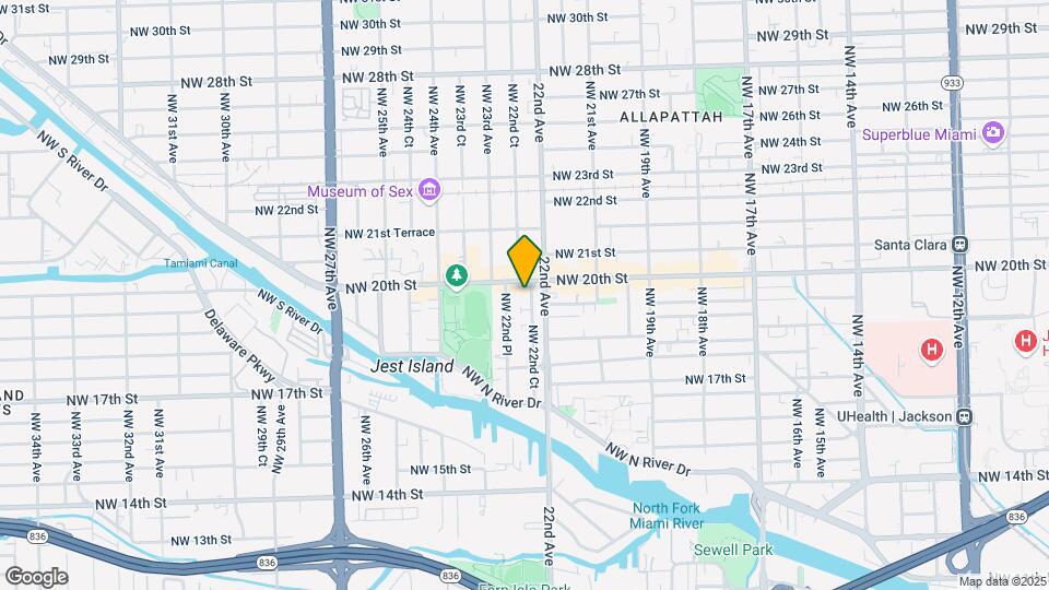 1978 NW 22nd Ct Map and Location Details