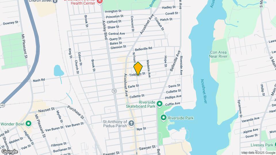 492 N Front St Mapa y Detalles de la Ubicación