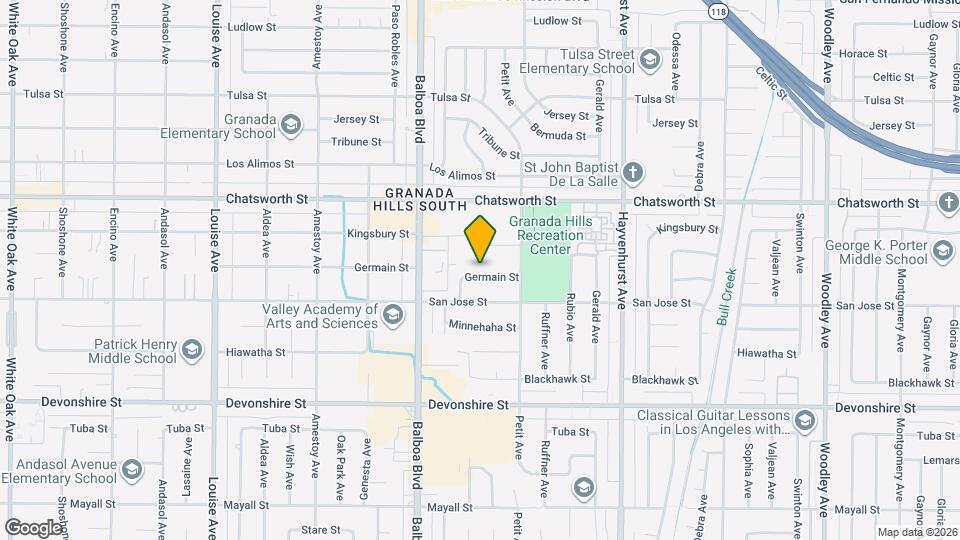 16851 Germain St Map and Location Details