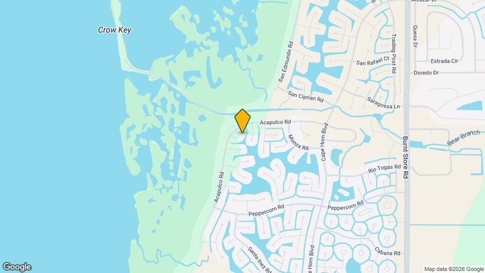17022 Espana Cir Map and Location Details