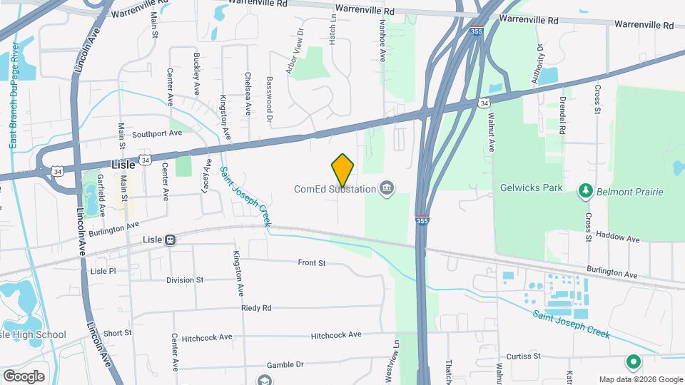 4705 Elm St Map and Location Details