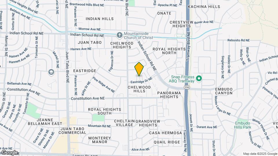 1515 La Charles Dr NE Map and Location Details
