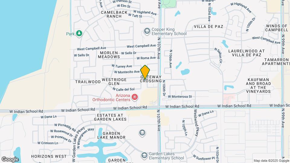 4218 N 107th Ln Mapa y Detalles de la Ubicación