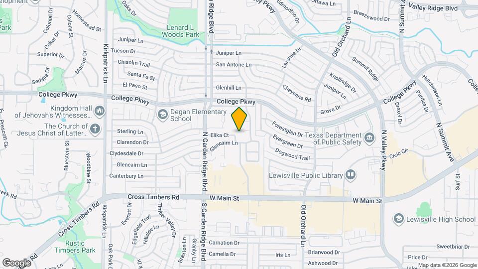 1509 Elika Ct Map and Location Details