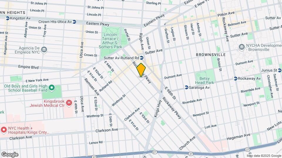 159-169 E 96th St Map and Location Details