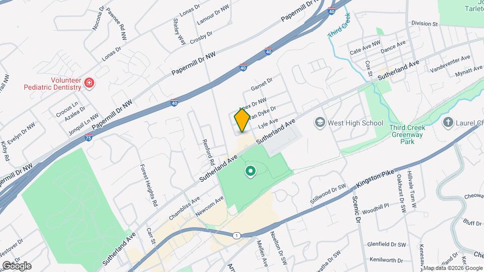 3618 Lyle Ave Map and Location Details