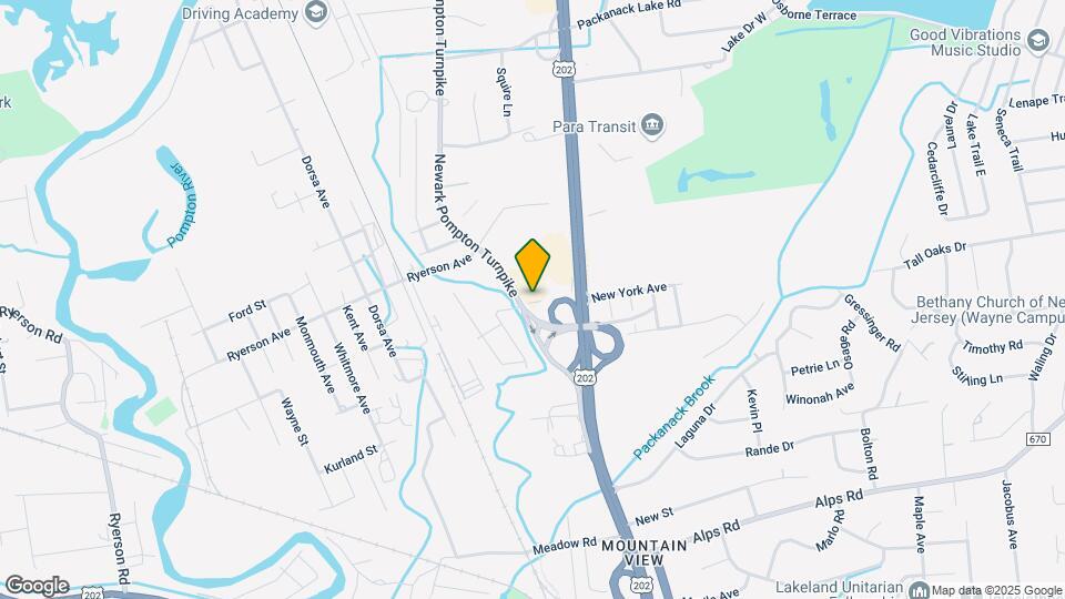 1 Newark Pompton Turnpike Map and Location Details
