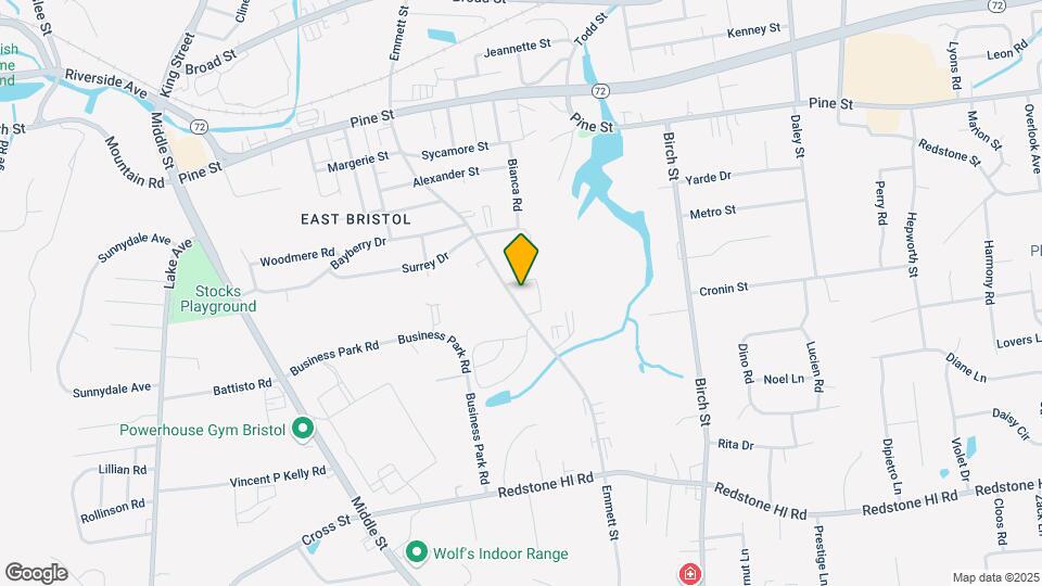 371 Emmett St Map and Location Details
