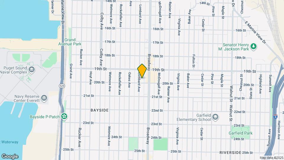 1925 Lombard Ave Map and Location Details