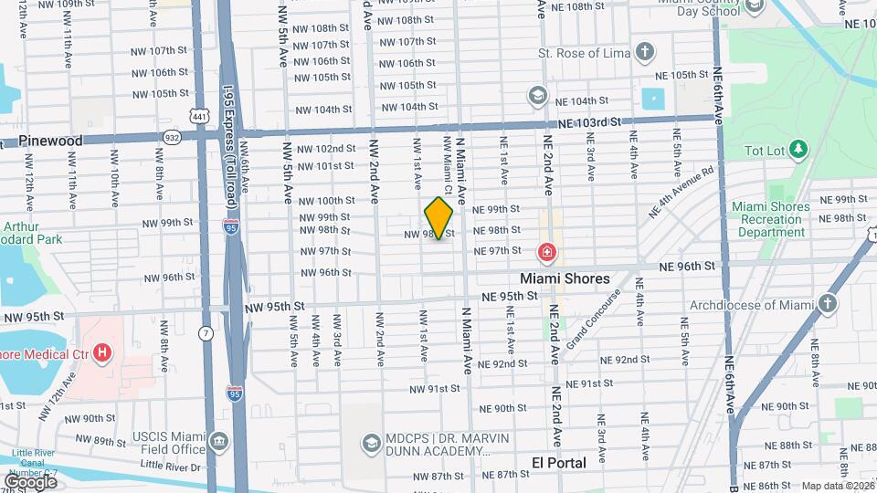 67 NW 97th St Mapa y Detalles de la Ubicación