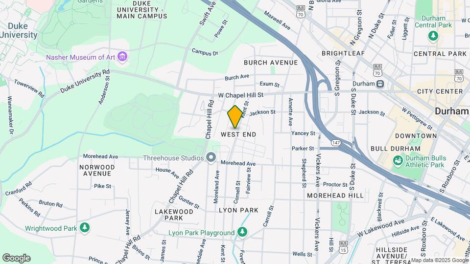 820 Kent St Map and Location Details