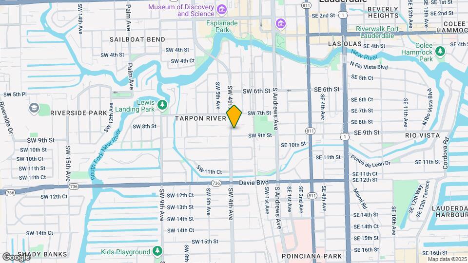812 SW 4th Ave Map and Location Details
