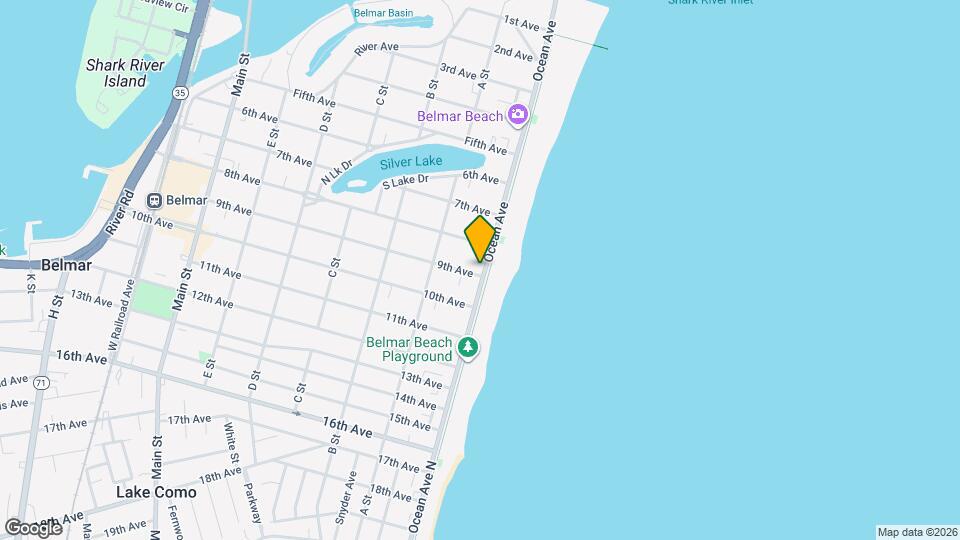 Ocean Harbor Apartments and Nearby Belmar Apartments For Rent Belmar, NJ