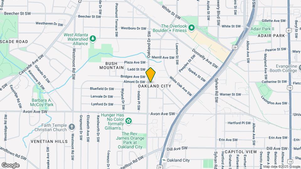 1191 Arlington Ave SW Map and Location Details