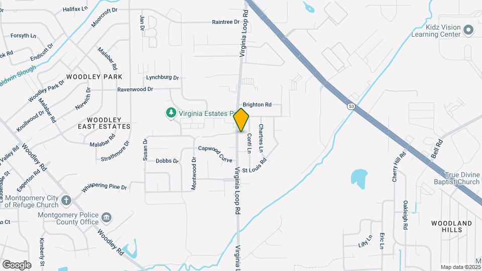 4623 Virginia Loop Rd Map and Location Details