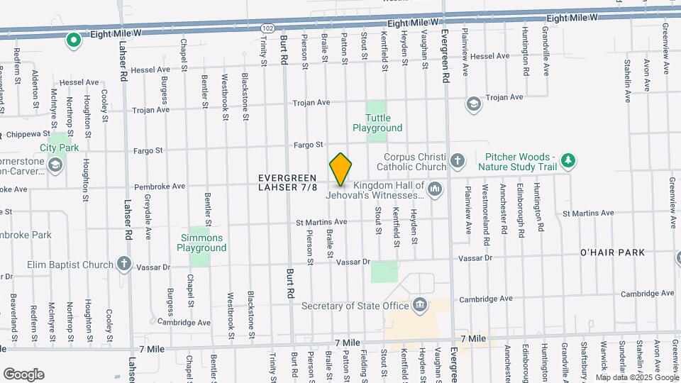 19795 Patton St Map and Location Details