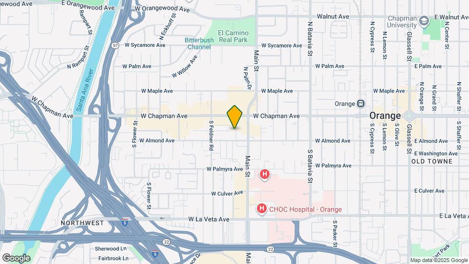 1465 W Almond Ave Map and Location Details