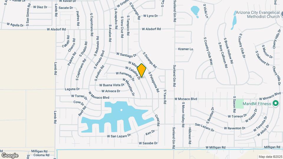 10230 W Catalina Dr Map and Location Details