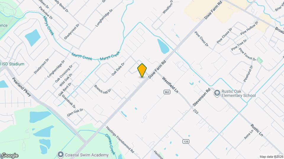 1602 Oak Chase Ct, Unit 8 Map and Location Details