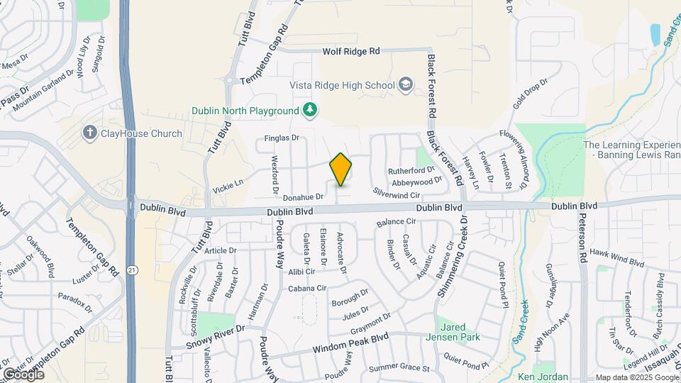 6404 Kilkenny Court Map and Location Details