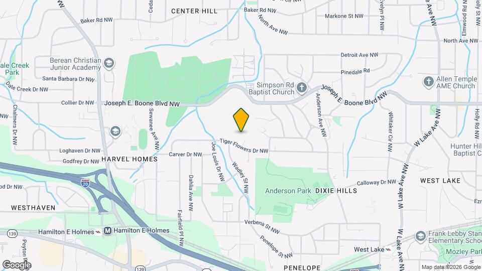 252 Tiger Flowers Cir NW Map and Location Details