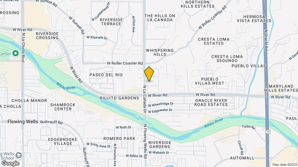 Cortland Sun River Mapa y Detalles de la Ubicación