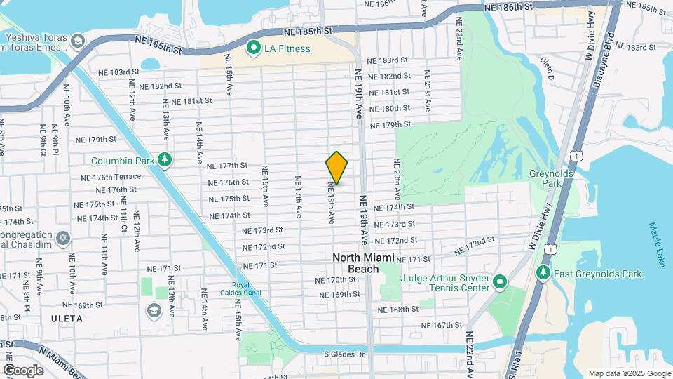 1815 NE 175th St Map and Location Details