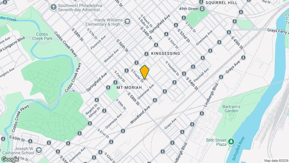 2029 S Frazier St, Unit unit 1 Mapa y Detalles de la Ubicación