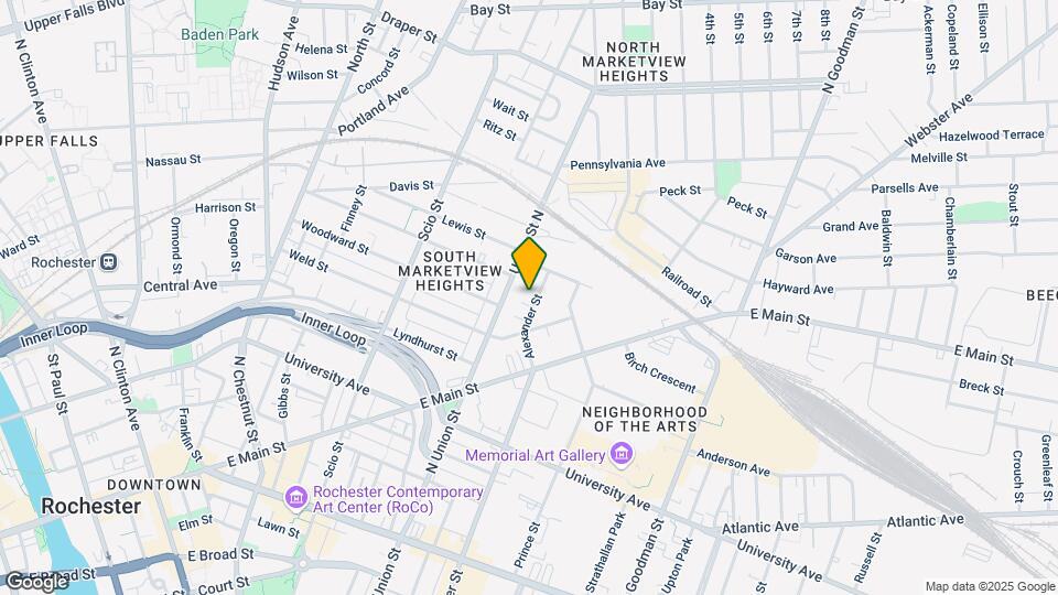 473 Alexander St, Unit Lower Map and Location Details