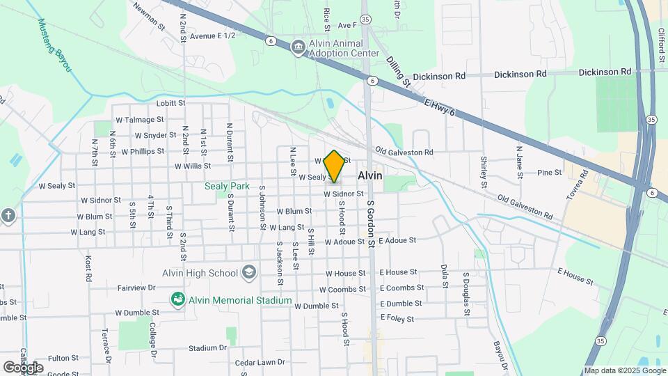 308 W Sidnor St Map and Location Details