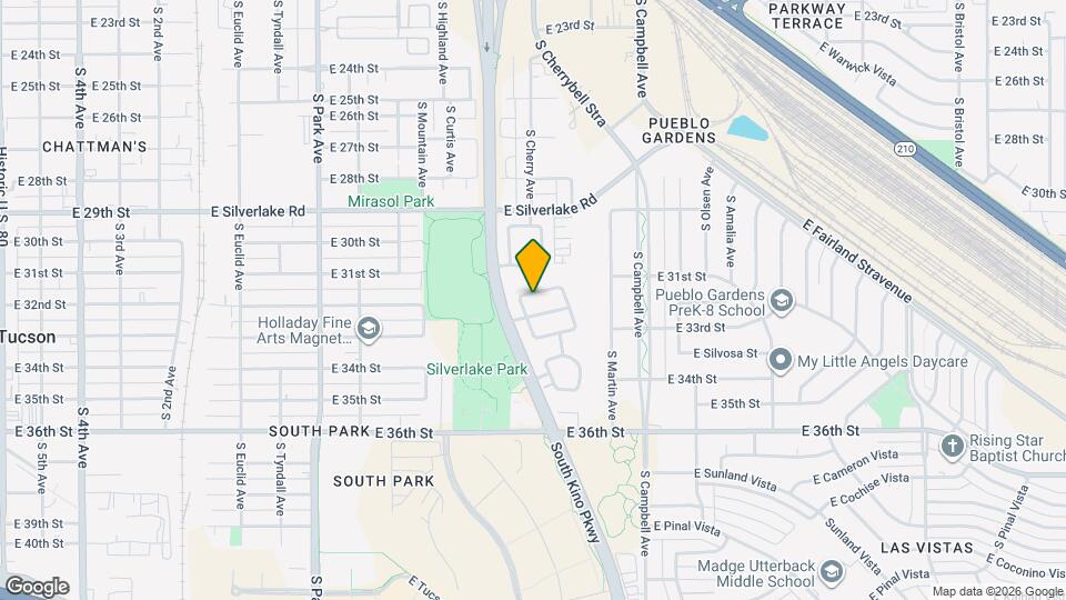 1654 E St Apollonia St Map and Location Details